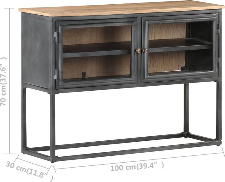 Actual product image vidaXL Sideboard (100 x 30 x 70 cm)
