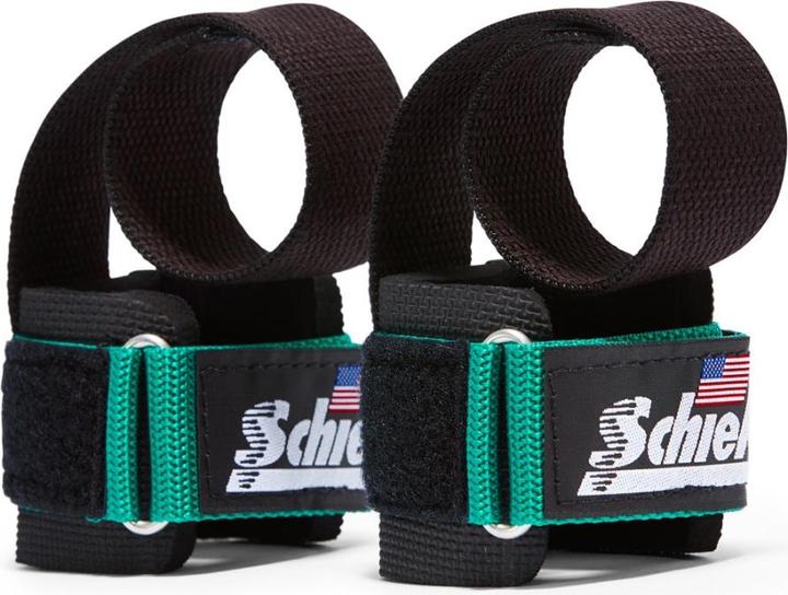 Actual product image Schiek Deluxe Lifting Straps 1000-PLS GREEN (One size)