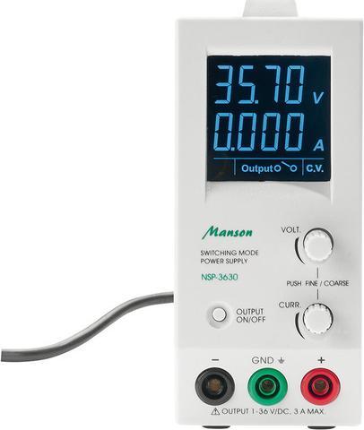 Manson Labor-Schaltnetzgerät NSP-3630 (0-36V / 0-3A)