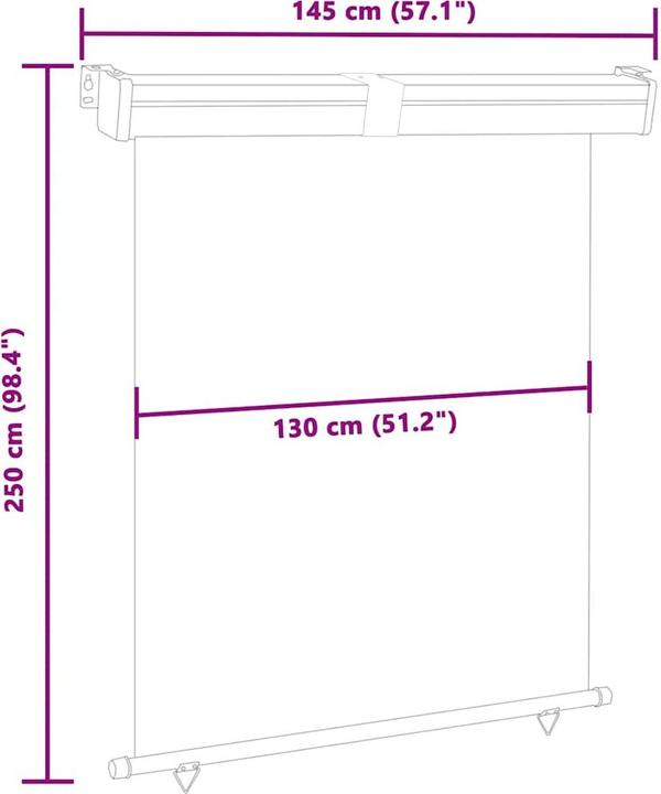 Produktbild VidaXL Jerges (1.40 m)