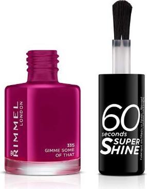 Actual product image Rimmel London 60 Seconds Super Shine (335, Colour paint)