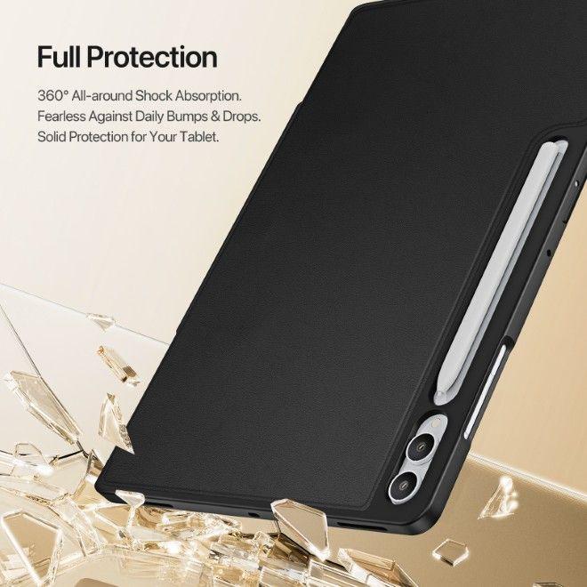 Image du produit Samsung Galaxy Tab S11 Ultra - Ducis Vers Series, aufstellbares Flip-Etui, Schwarz (Samsung Galaxy Tab S11 Ultra)