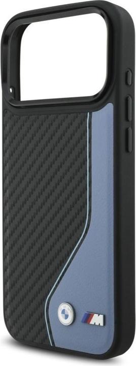 Actual product image BMW Case M Carbon Logo MagSafe for iPhone 17 Pro Max blue (Apple iPhone 17 Pro Max)