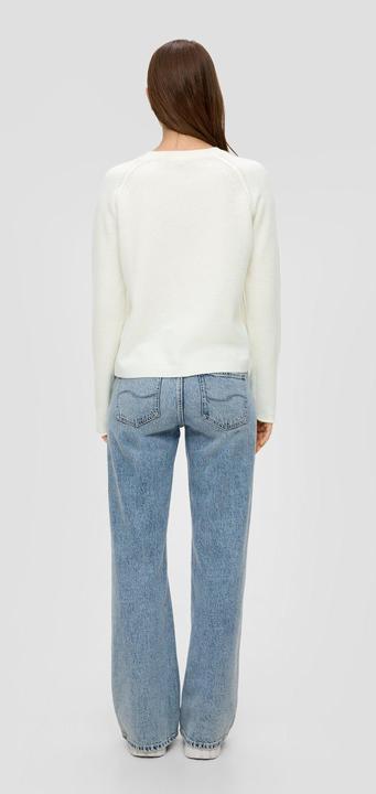 Actual product image s.Oliver Strickpullover Strickpullover mit Rollsaum (XS)