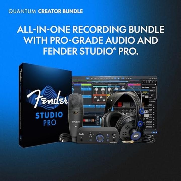 Actual product image Fender Quantum Creator Bundle
