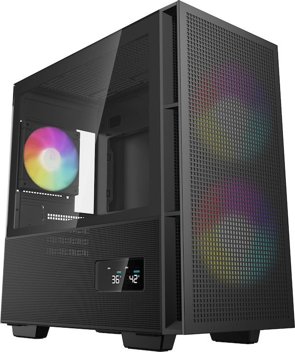 Actual product image Deepcool CH360 Digital (Mini-ITX, mATX)