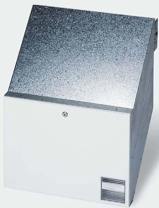 Actual product image Siedle SIE BKV611-4/3-0W Pass-through letterbox 400x200x290-440mm ws