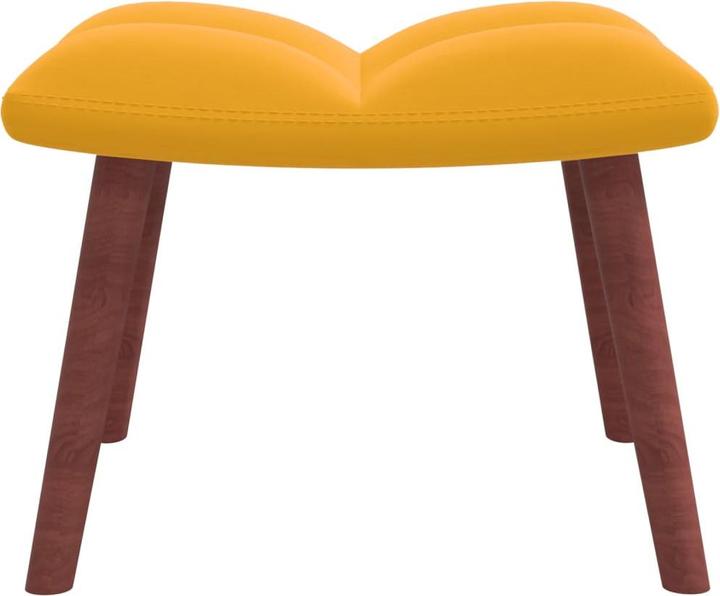 Produktbild vidaXL Schaukelstuhl mit Hocker