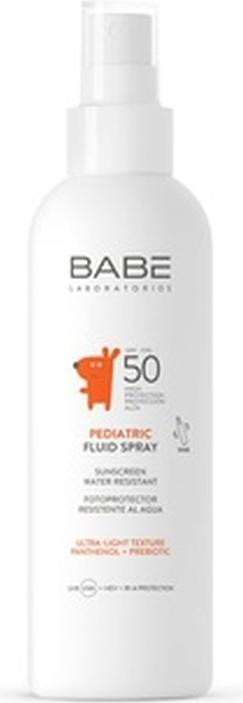 Babe Laboratorios Pediatric Fluid Spray SPF 50 Children's Sunscreen Spray UVB (Sonnenspray, SPF 50)