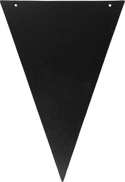 Securit Kreidetafelflaggen 6x schwarz (14.50 x 20.80 cm)