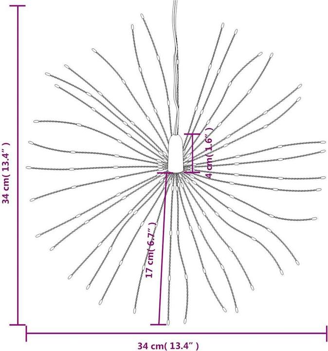 Image du produit vidaXL Weihnachtsbeleuchtung