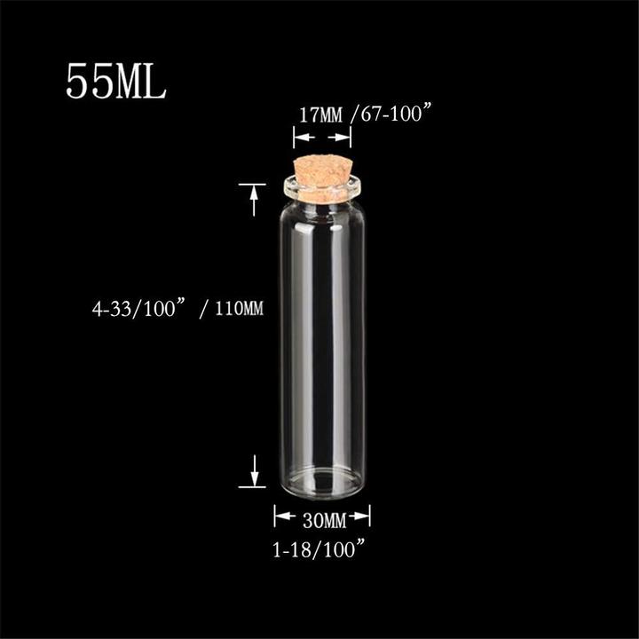 Image du produit Jarvials Mini-bouteilles en verre (50 pcs, 0.06 l)