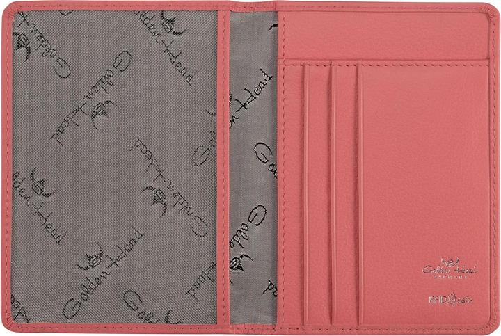 Immagine prodotto Golden Head Porta carte d'identità Madrid con protezione RFID in pelle 9 cm