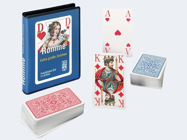 Produktbild Ravensburger Romm?, Canasta, Bridge gro?e Eckzeichen (Deutsch)