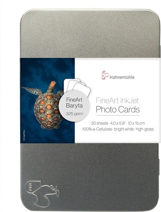 Produktbild Hahnemühle Photo Cards FineArt Baryt 10x15cm 25 Bl. (325 g/m², 10x15cm, A6, 30 Stk.)