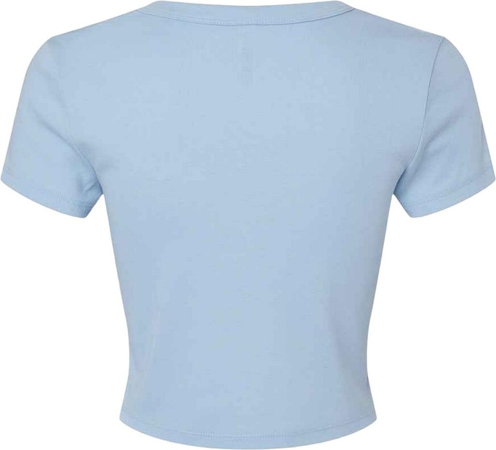 Actual product image Bella Canvas Womens/Ladies Crop Top (50 D)