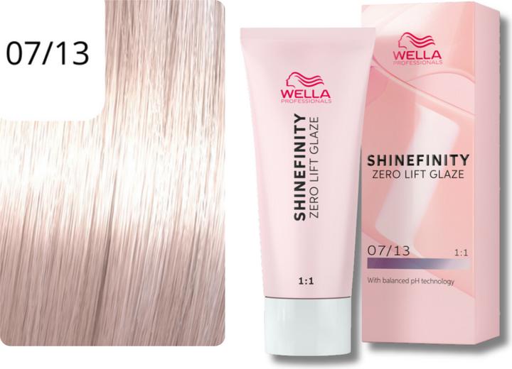 Productafbeelding Wella Shinefinity - Cool 07/13 Toffee Cream (07, 13 - Toffee Crème)