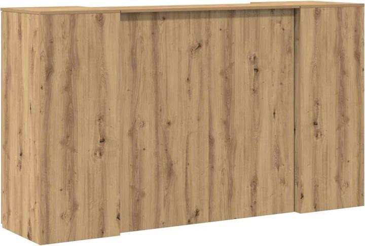 Produktbild vidaXL Empfangstheke Artisan-Eiche 180x50x103,5 cm Holzwerkstoff (50 x 50 x 103.50 cm)