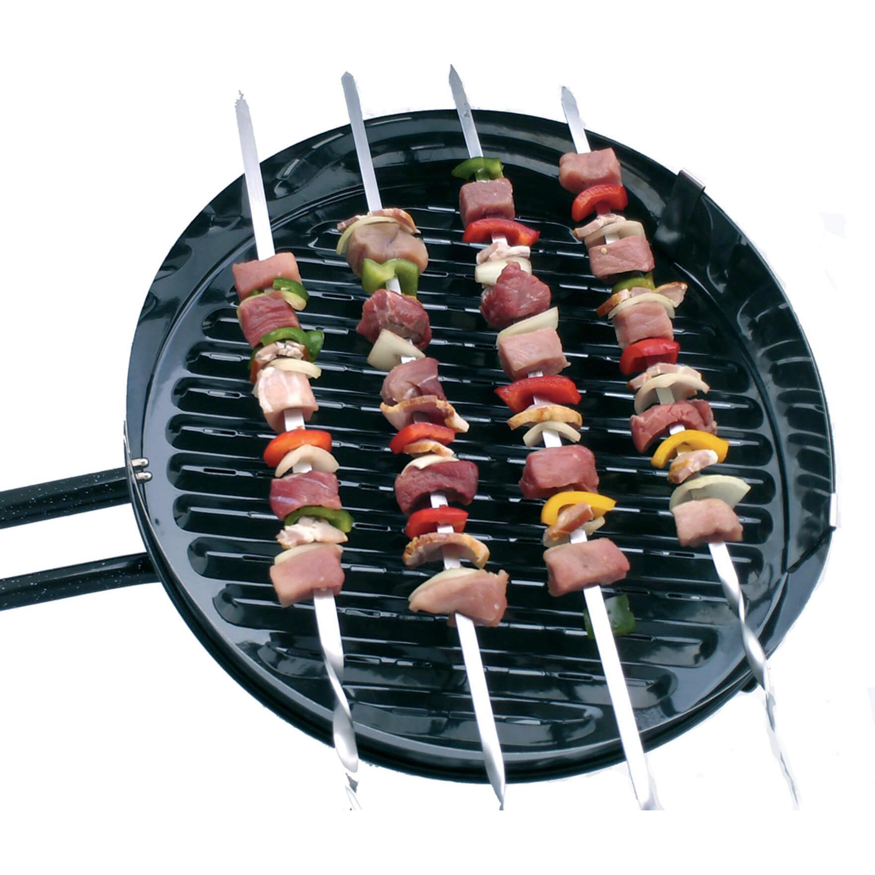 All'Grill, Grillbesteck, Schaschlikspiesse/Fleischspiesse aus Edelstahl