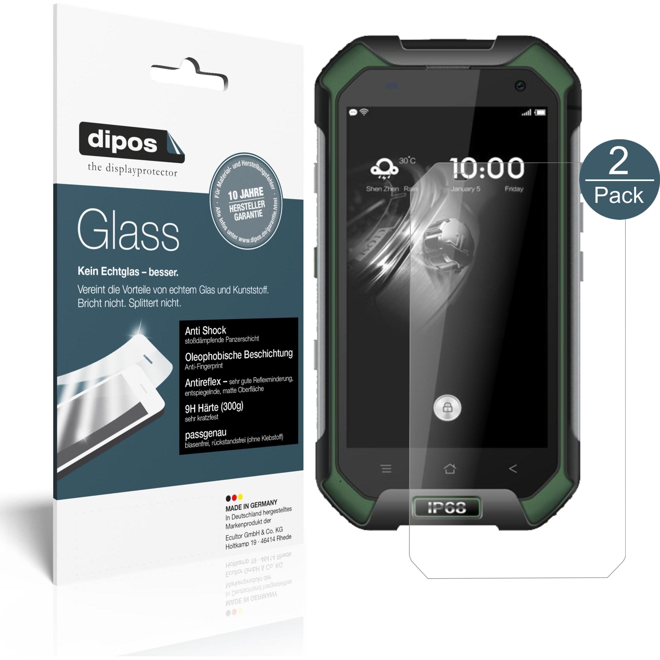 Thumbnail - Dipos Displayschutz Anti-Shock (1 Stück, Blackview BV6000), Smartphone Schutzfolie, Transparent