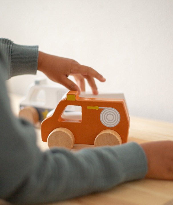 Actual product image Tryco Baby Feuerwehrauto