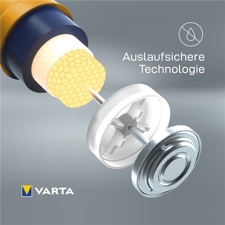 Actual product image Varta Longlife (1 pcs., 9V Block, 565 mAh)