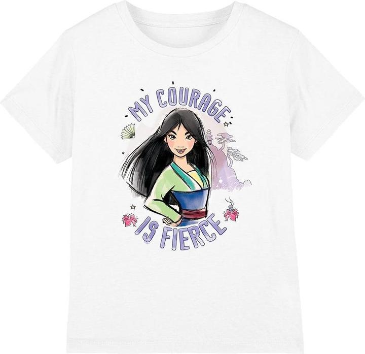 Produktbild Mulan My Courage Is Fierce TShirt (128)