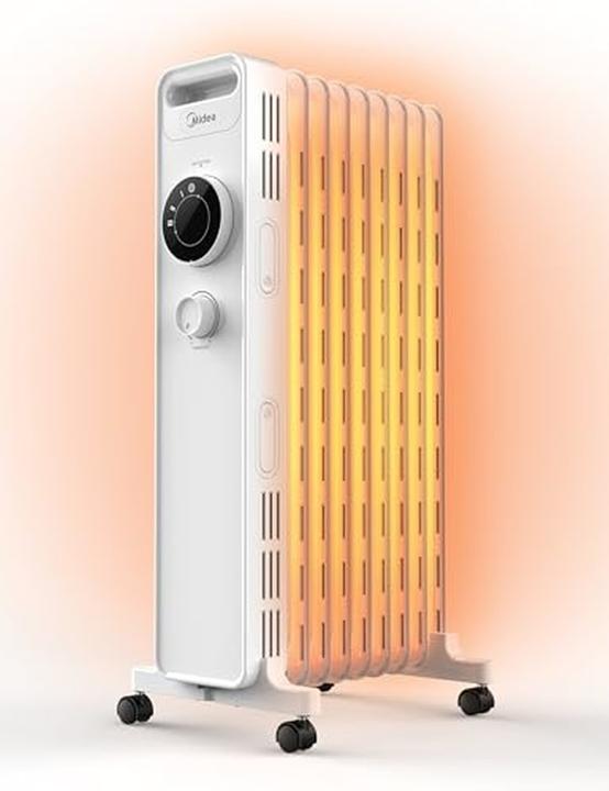 Produktbild Midea NY2009-22M | Oil Filled Radiator | 2000 W | Number of power levels 3 | White (2000 W)