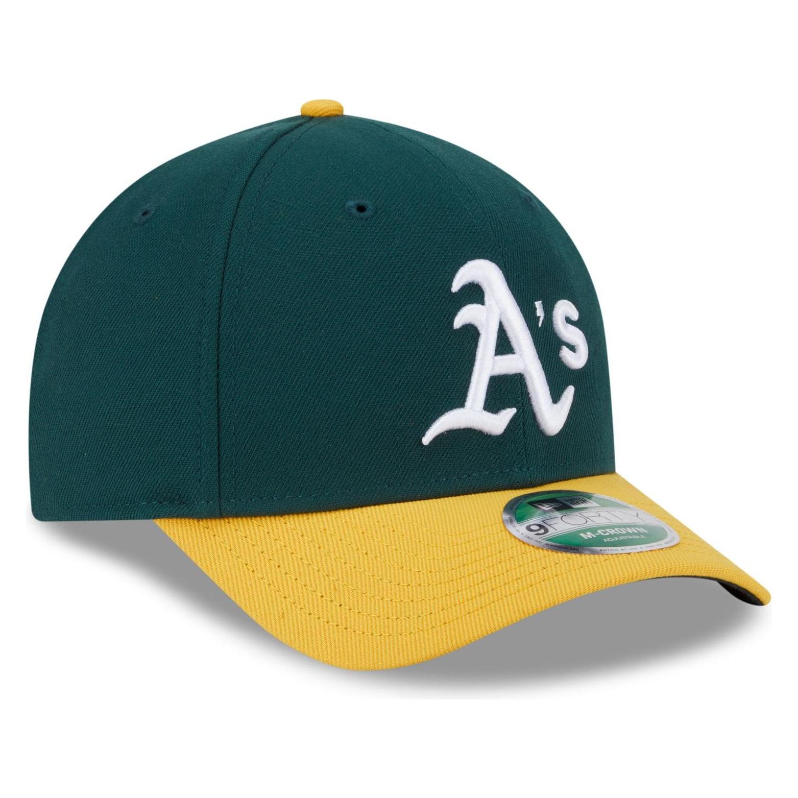 New Era, Herren, Cap, 9Forty M-Crow Cap - Authentic Oakland Athletics, Grün, (One Size)