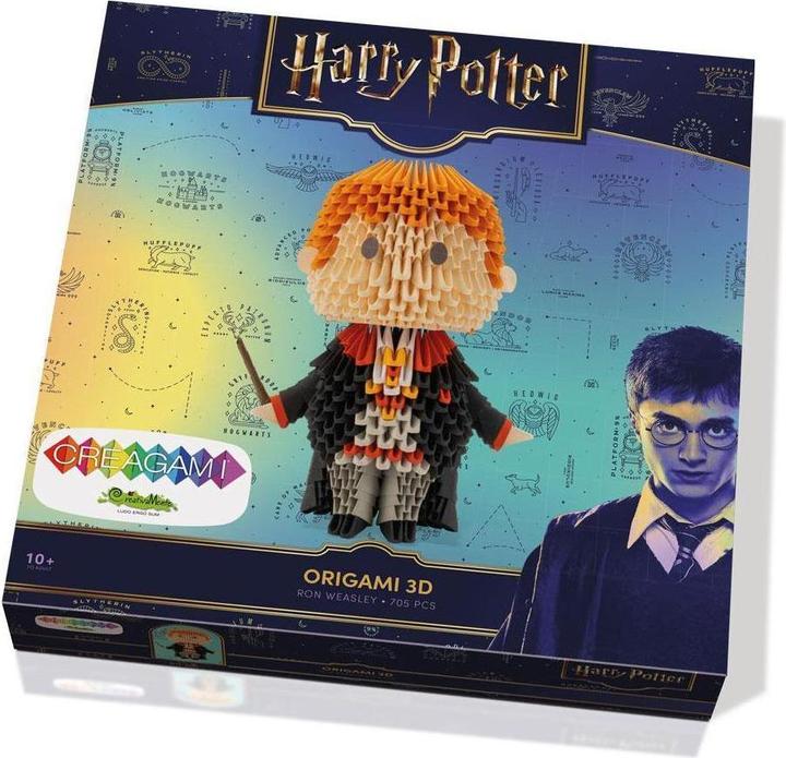 Actual product image Origami 3D Ron Weasley 705 pieces