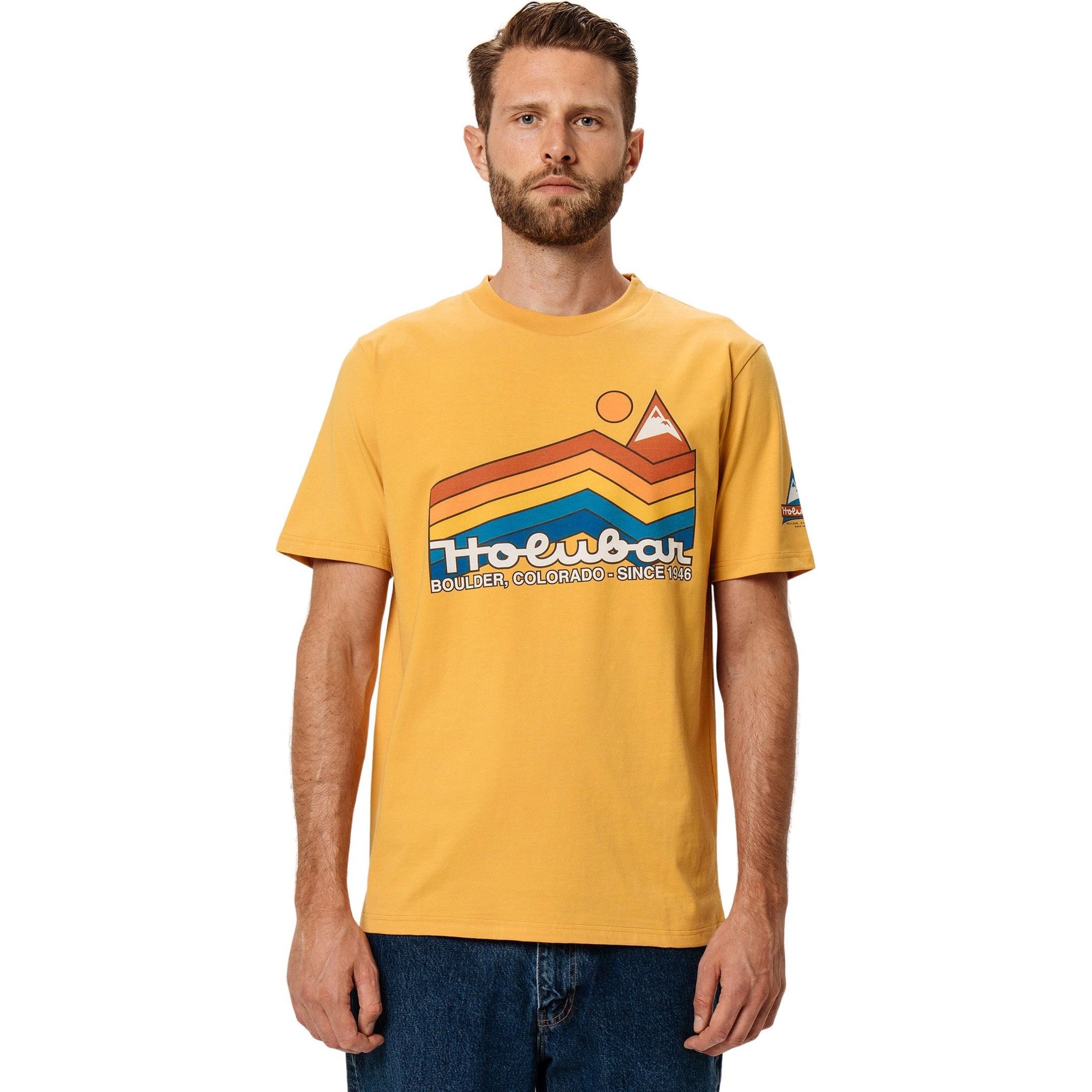 Holubar, Herren, Shirt, t-hirt, Gelb, (S)