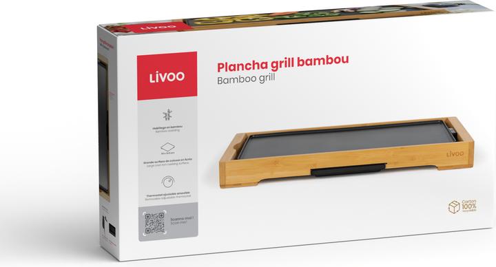 Image du produit Livoo Bambus-Grillplatte