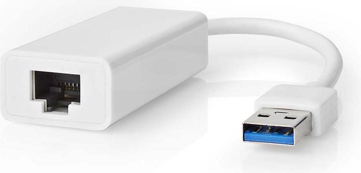 Produktbild Nedis USB-A Adapter | USB 3.2 Gen 1 | USB-A Stecker | RJ45 Buchse | 1 Gbps | 0.20 m | Rund | Vernick