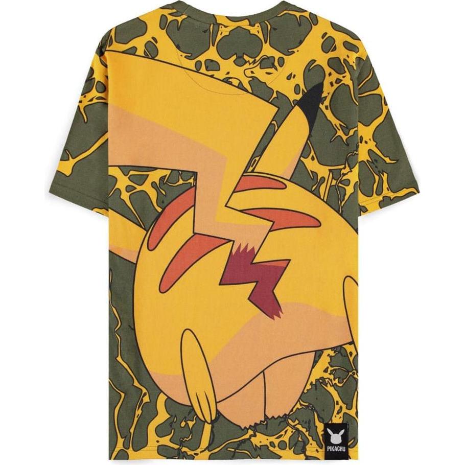 Thumbnail - Difuzed, Herren, Shirt, Pokemon T-Shirt Pikachu Lightning, Mehrfarbig, (S)