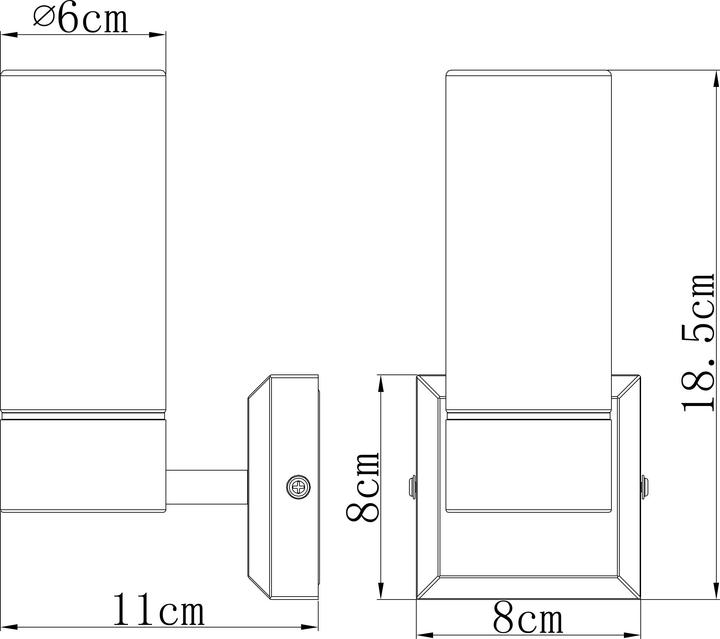 Actual product image Globo Wall lamp Space (E14)