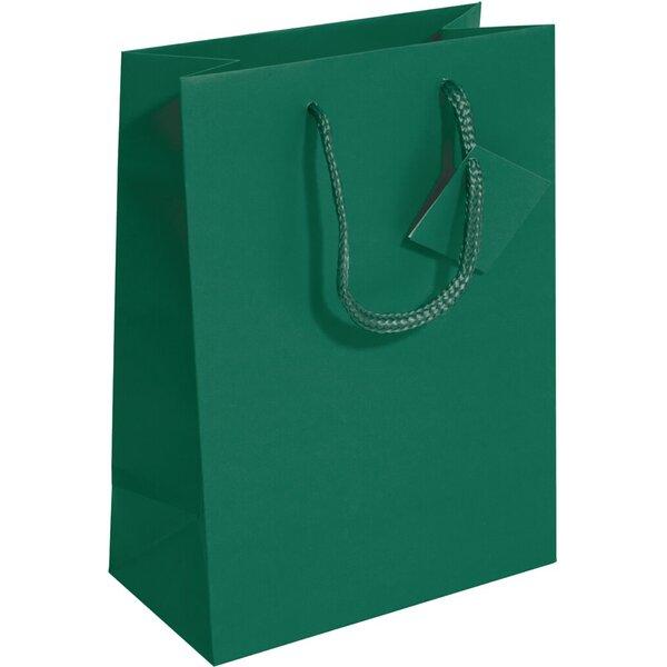 Sigel 5 Geschenktaschen grün 17,0 x 23,0 cm (5x) (GT501)