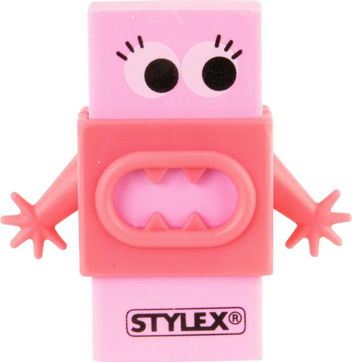 Produktbild Stylex Radiergummi Monster im Display