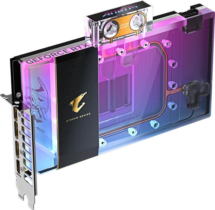 Actual product image Gigabyte AORUS GeForce RTX 5090 XTREME WATERFORCE WB 32GB (32 GB)