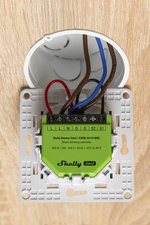 Produktbild Shelly Unterputz-Dimmer Gen3 (Dimmaktor)