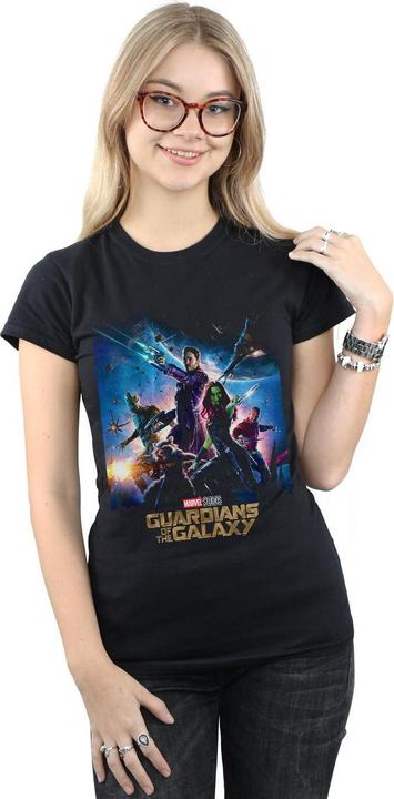 Produktbild Marvel Guardians Of The Galaxy Poster TShirt (L)
