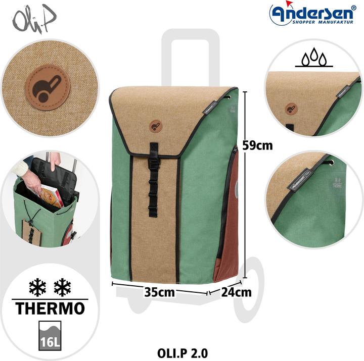 Immagine prodotto Andersen Unus Shopper Oli.P 2.0