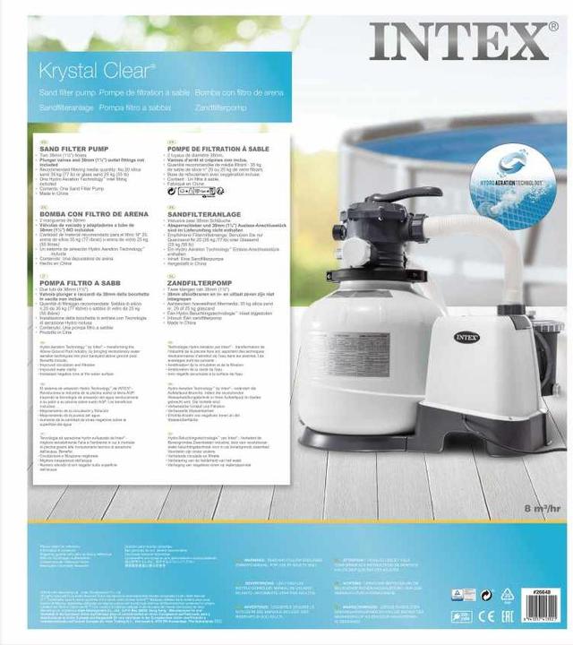 Produktbild Intex Krystal Clear Sandfilterpumpe