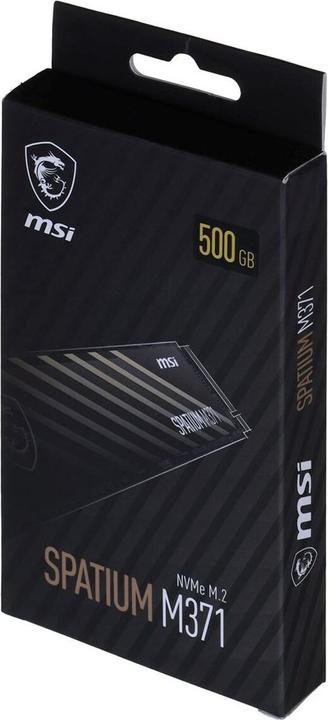 Image du produit MSI Spatium M371 (500 Go, M.2 2280)