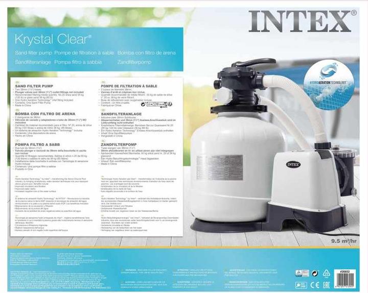 Immagine prodotto Intex Sistema di filtri a sabbia Krystal Clear