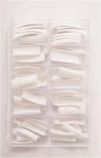 Actual product image Rio Nail Tips white 100 pcs. (Artificial nails, White)