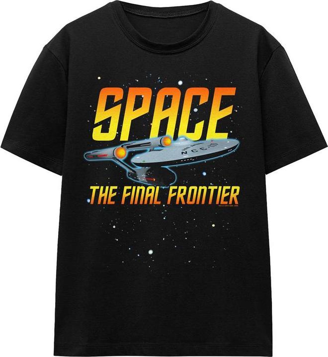 Actual product image Unisex Adult Space T-Shirt (S)