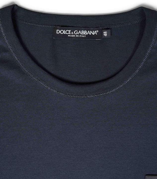 Actual product image Dolce & Gabbana T-shirts And Polos Blue (52)