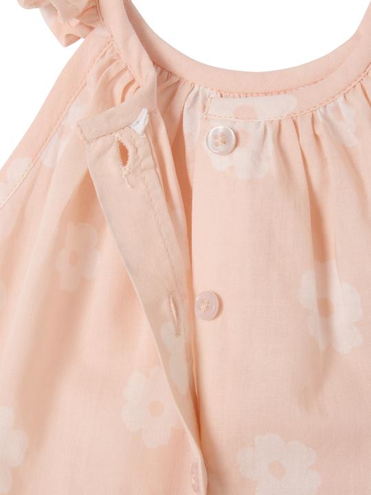 Produktbild Vertbaudet Bedrucktes Mädchen Baby-Set: Top, Shorts & Haarband (62)