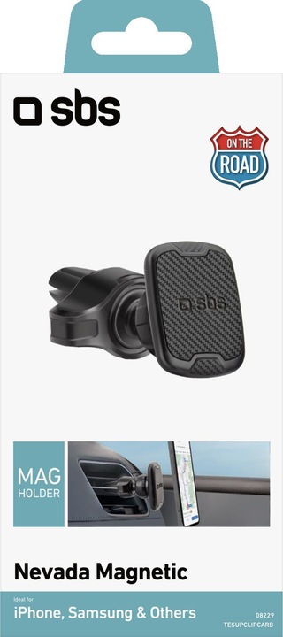 Produktbild SBS Universal KFZ Halterung mit Clip und magnetic pull black
