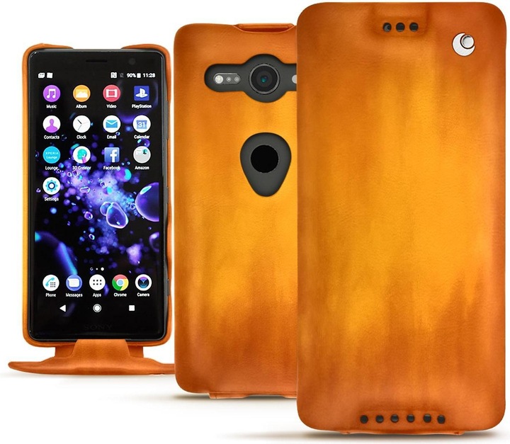 Noreve Lederschutzhülle vertikal (Sony Xperia XZ2 Compact)